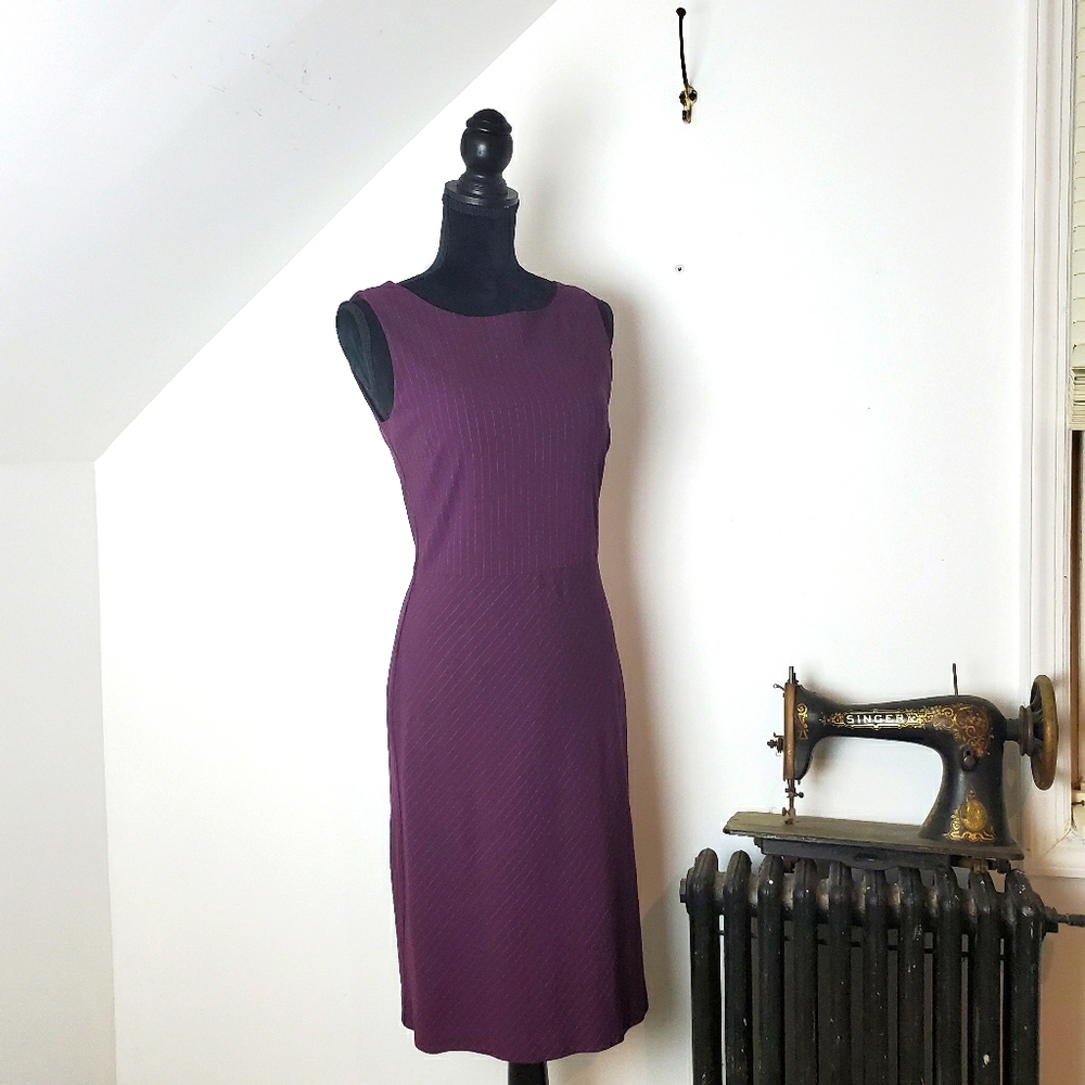 H&M 90's Pinstripe Purple Dress (8) 🤩